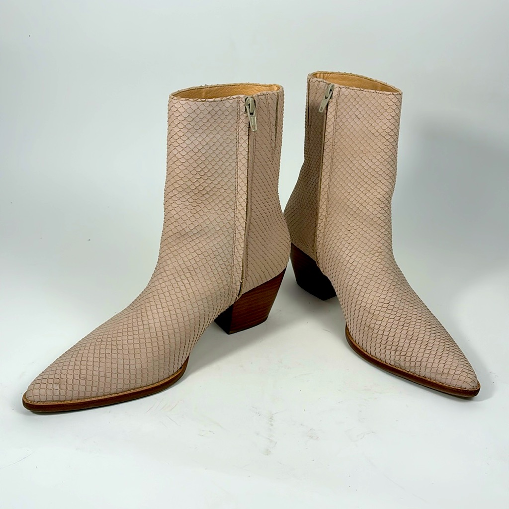 Matisse Caty Booties- Snakeskin Booties